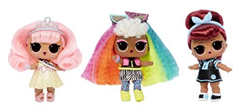 LOL Surprise Hair Hair Hair Tots – Fabuleuse poupée avec Coiffure à Personnaliser & 10 Surprises à découvrir, 1 Tenue, Chaussures, Accessoires & + - À Collectionner, Cadeau pour Les Enfants, 4 Ans +