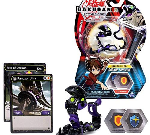 BAKUGAN Ultra, Darkus Fangzor, créature à collectionner, 7,6 cm de haut, à partir de 6 ans