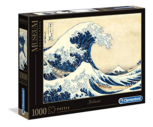 Clementoni - 39378 - Puzzle - Museum la Grande Onda Di Hokusa - 1000 Pièces