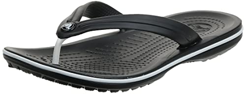 Crocs Crocband Flip, Tongs Mixte, Black, 43/44 EU