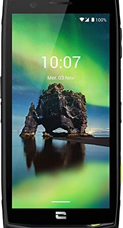 CROSSCALL Action-X5 Smartphone débloqué 4G+ (Écran: 5;45 Pouces - 64 Go - Dual Nano-SIM - Android 11) Noir