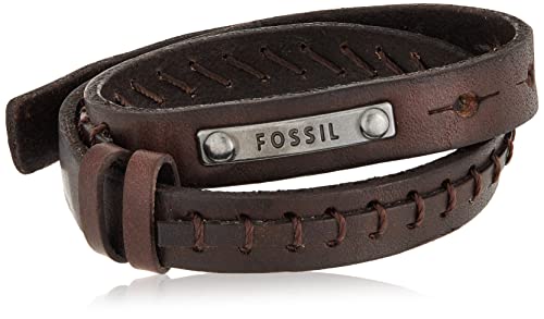 Fossil Bracelet Double Brun