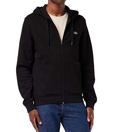 Lacoste Sweatshirt, Homme, SH1551, Noir/Noir, M