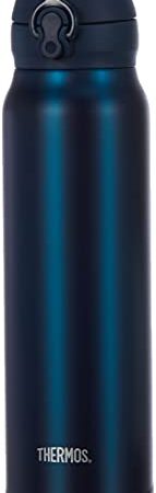 THERMOS Gourde Isotherme Ultra légère en Acier Inoxydable - Bleu - 750 ML - 275 g - 4035.259.075 - Passe au Lave-Vaisselle - Conserve au Chaud Pendant 10 Heures - 20 Heures - sans BPA