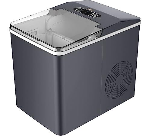 HYUNDAI - MACHINE A GLAÇONS -ICE MAKER CUBE - Capacité : 12 kg/24 h - Avec réservoir d'eau de 1,8 L